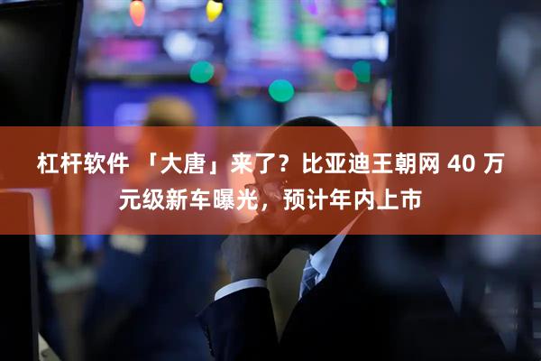 杠杆软件 「大唐」来了？比亚迪王朝网 40 万元级新车曝光，预计年内上市