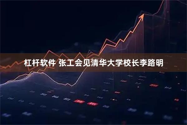 杠杆软件 张工会见清华大学校长李路明