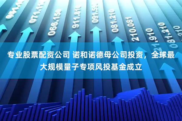 专业股票配资公司 诺和诺德母公司投资,全球最大规模量子专项风投基金成立